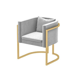 Sofá y Sillón Combinados para Salón de Belleza, Hotel, Salón K Pink, con Estructura Metálica Moderna, para Recepción, Sala de Espera y Descanso - Product Image 2
