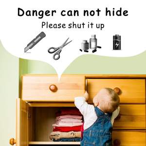 Cierres Magnéticos de Seguridad para Gabinetes y Cajones Prodigy - Protección Infantil Adhesiva a Prueba de Niños de Instalación Rápida - Product Image 3