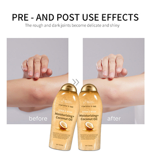 เจลอาบน้ำสบู่เหลวขัดผิวออร์แกนิคจากน้ำมันมะพร้าว ช่วยผลัดเซลล์ผิวอย่างอ่อนโยน ให้ผิวขาวกระจ่างใส ชุ่มชื้น เป็นธรรมชาติ เหมาะสำหรับผิวบอบบาง - Product Image 3