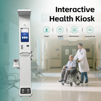 Báscula Digital de Alta Precisión para Medir Peso, Altura e IMC, con Medición de Grasa Corporal, para Uso en Farmacias y Centros Médicos