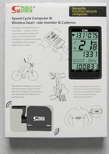 Sunding Hot Bán không dây xe đạp máy tính với không dây Heart Rate <span class=keywords><strong>Monitor</strong></span> - Product Image 5