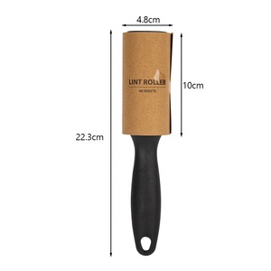 Hộ gia đình thêm dính bụi đồ nội thất 60 Sheets Refill quần áo couch <span class=keywords><strong>Lint</strong></span> Con lăn biểu tượng hỗ trợ <span class=keywords><strong>Lint</strong></span> Remover Con lăn cho vật nuôi tóc - Product Image 2