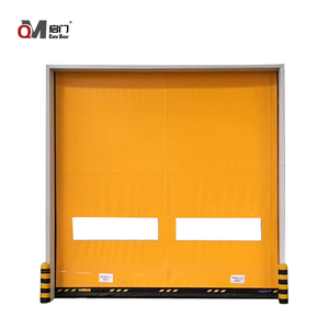 Cortina enrollable automática para puerta con cremallera <span class=keywords><strong>de</strong></span> PVC <span class=keywords><strong>de</strong></span> alta velocidad, reparación Manual resistente al viento para Taller <span class=keywords><strong>de</strong></span> alimentos <span class=keywords><strong>de</strong></span> Medicina <span class=keywords><strong>de</strong></span> plantas industriales - Product Image 5