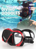 Silicone durable pour masque de plongée et tuba pour adultes, équipement de plongée sous-marine, pêche sous-marine, plongée avec tuba
