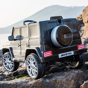 Voiture électrique télécommandée <span class=keywords><strong>Mercedes</strong></span> pour enfants, 4x4, roues souples, tout-terrain, portes ouvrantes, conduite autonome - Product Image 2