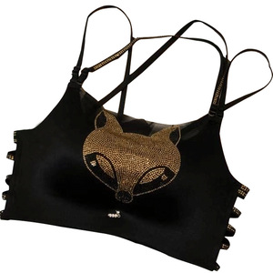 Nouvelle Soutien-gorge sans fil multi-bandes doré et noir, grande taille, sexy, multifonctionnel, push-up, ajustable, pour femme, avec effet de modelage du dos et de sécurité - Product Image 5