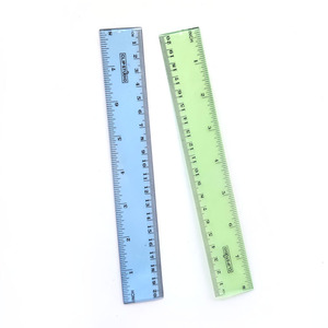 Regla de Medición de Plástico de 20 cm de Marca Personalizada, Embalaje en Bolsa OPP, Regla Recta Transparente para la Escuela y la Oficina - Product Image 4