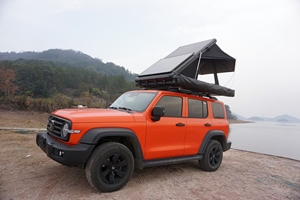 Tente de toit rigide triangulaire étanche pour 2-3 personnes, idéale pour le camping et l'aventure tout-terrain, modèle RCT0101, en vente en gros. - Product Image 5
