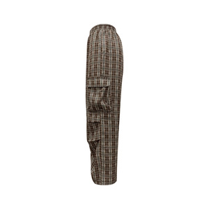 Pantalon large à carreaux de style INS européen et américain, tendance et polyvalent pour femmes - Product Image 4