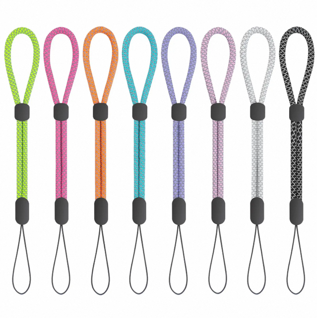 Factory Price Custom Size Lanyard Polyester Mobile Phone Strap in Bracelet Style for Wrist or Chest Accessory Nylon Material