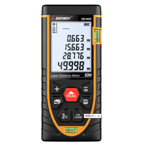 Télémètre laser SW-M50 50M Trena, dispositif de mesure, règle, outil de test - Product Image 1