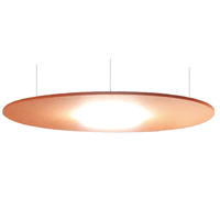 Lampe suspendue en feutre acoustique en fibre de polyester Kingkus moderne pour une décoration intérieure élégante