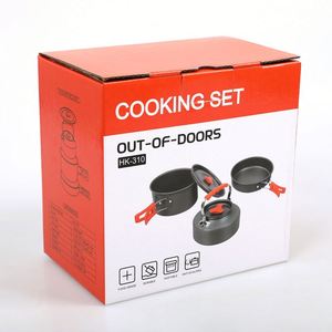 Ensemble de cuisine de camping avec casseroles et poêles, très vendu - Product Image 3