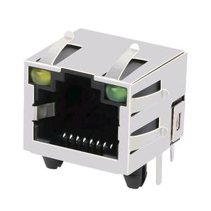 Connecteur Ethernet RJ45 Modulaire Femelle PCB 8P8C avec LED - <span class=keywords><strong>Prix</strong></span> - Product Image 2