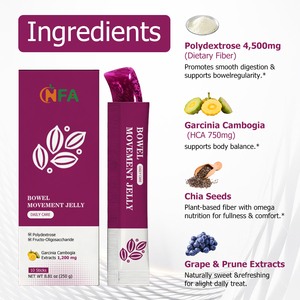 OEM Hot Sale Bowel Movement Jelly with Total Carbohydrate Support Digestion Skin Elasticity <b>Supplement</b> - Product Image 3