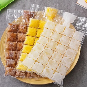 Disposable Ice Cube Mold Square Sealed Transparent For Picnic Homemade Cold Drinks - Product Image 1