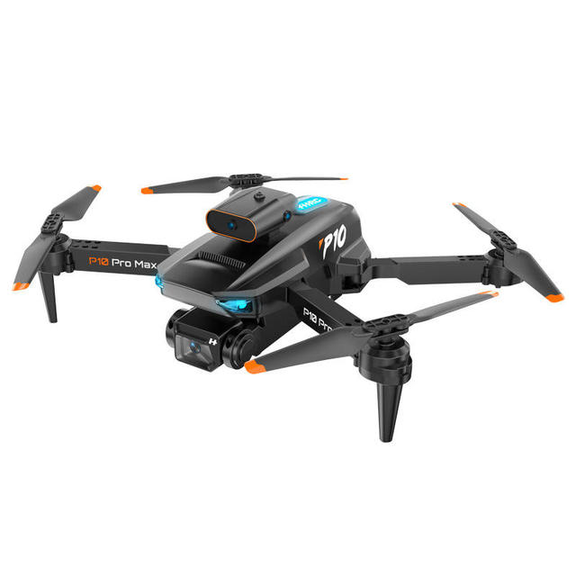 P10 8K Quadcopter Professional FPV Dual HD Camera ESC WIFI 5G Transmission Quadcopter Kids Obstacle Avoidance Drone Foldable
