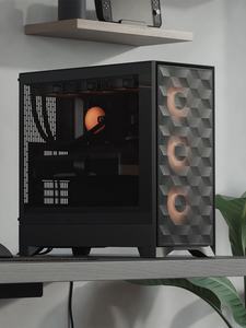 Boîtier <span class=keywords><strong>Fractal</strong></span> Design FD <span class=keywords><strong>Case</strong></span> Pop 2 Air Mid-Tower, refroidissement par air, RGB, refroidissement par eau, ordinateur de bureau, côté transparent, blanc - Product Image 3