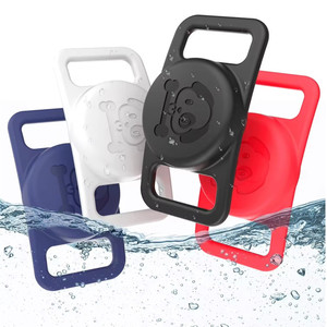 Pour <span class=keywords><strong>Airtag</strong></span> chien collier titulaire étanche Airtags support Silicone animaux collier étuis étiquettes chat collier support pour Apple <span class=keywords><strong>Airtag</strong></span> - Product Image 1