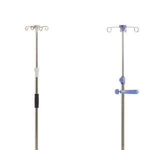 Toptan perakende hastane hasta yatağı tıbbi yatak aksesuarları korkuluk Iv infüzyon standı caster ve benzeri hastane aksesuarları - Product Image 5