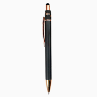 Stylo à bille en métal avec logo personnalisé, stylet rotatif