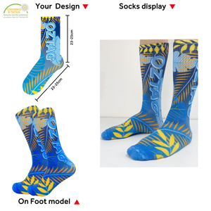 High Quality Cotton Customised Sublimation Blank <strong>Socks</strong> White Novelty Custom Logo <strong>Socks</strong> Printed Mens <strong>Socks</strong> - Product Image 6