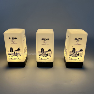 Lampada da Tavolo LED Ricaricabile USB, Luce Notturna Luminosa Moderna con Logo Personalizzato per Feste, Discoteche, Bar, Ristoranti, Decorazione Scrivania - Product Image 4