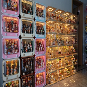 Présentoir mural en verre pour figurines d'anime Solution peu encombrante pour <span class=keywords><strong>Otaku</strong></span> Rooms Showcase - Product Image 2