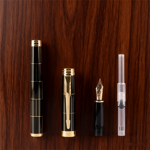Stylo plume de luxe en métal, haute qualité, cadeaux d'entreprise personnalisés pour hommes, étudiants, écriture, logo personnalisé et finance - Vente chaude - Product Image 4