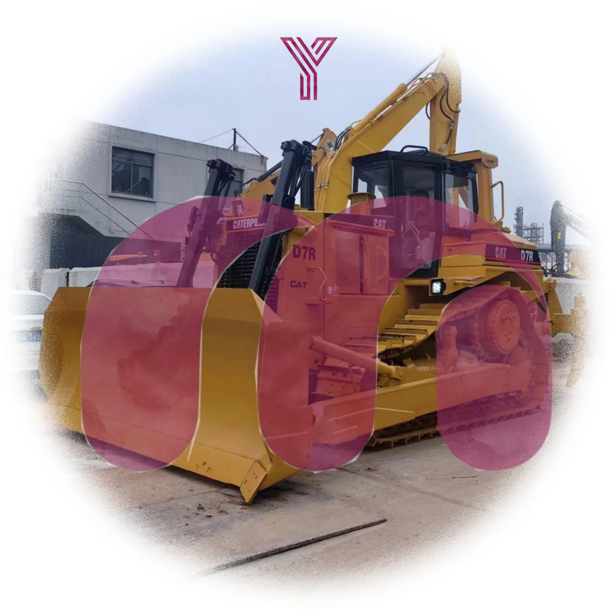 High quality used bulldozer cat D7R crawler bulldozer caterpillar d7r used cat Bulldozers d6r d8r for sale