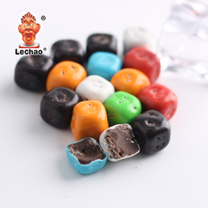 <span class=keywords><strong>Caramelle</strong></span> al cioccolato arcobaleno colorate merenda al cioccolato misto ricoperto di zucchero multicolore - Product Image 3