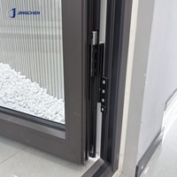 Poignée de verrouillage coulissante pour fenêtre en alliage d'aluminium sur mesure, grille de sécurité, écran d'intimité, double vitrage moderne pour villa