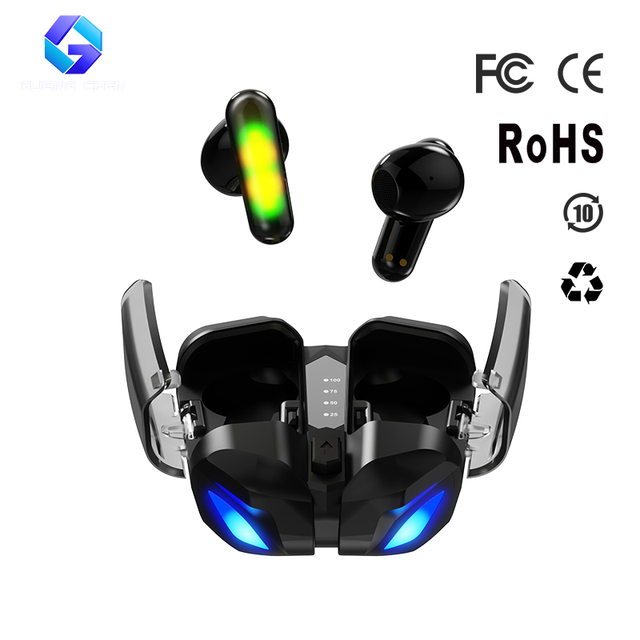 Wireless for 5.3 Earbuds with LED Display In-Ear Hi-Fi ANC Low Latency JL Chipset Gaming TWS for Sport