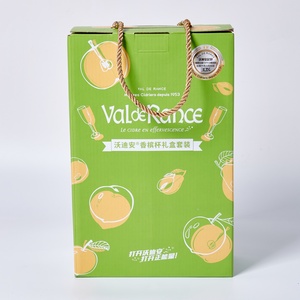 Factory Custom Logo Printing Eco-Friendly High-End Four-Color Corrugated Paper Matt Lamination <b>Folders</b> Wine Beer Beverage - Product Image 1