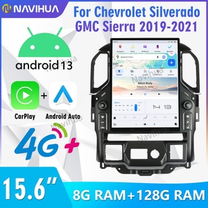 Radio para Auto NaviHua de 15.6 Pulgadas con Android 13 para Chevrolet Silverado GMC Sierra 2019 2020 2021, Navegación GPS, Reproductor Multimedia DVD - Product Image 2