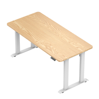 Bureau debout réglable en hauteur à quatre moteurs et quatre pieds, table de travail informatique de bureau, cadre de bureau électrique assis-debout