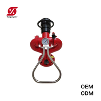 Canon à eau fixe de qualité supérieure en alliage d'aluminium de 4 pouces, 30-50 L/s, pour camion de pompiers