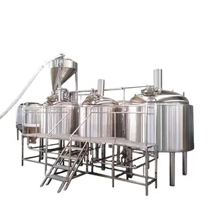 Máquina para hacer cerveza 1000L Sistema de cervecería de cerveza artesanal