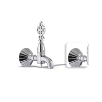 Robinet de lavabo moderne en laiton de qualité supérieure, style ottoman, à trou unique, chromé, pour usage extérieur - Vente en gros