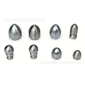 Buse rotative pour décontamination et détartrage des parois intérieures de conduites industrielles, 1500 bars, haute pression, raccord <span class=keywords><strong>femelle</strong></span>, tête hexagonale - Product Image 5