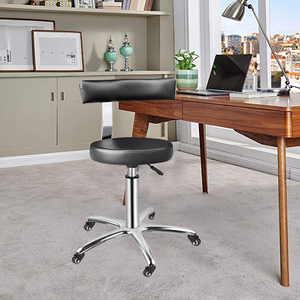 Roulettes pivotantes universelles en nylon et PU Shenghui pour tabourets de bureau et de salon de beauté (vente en gros) - Product Image 4