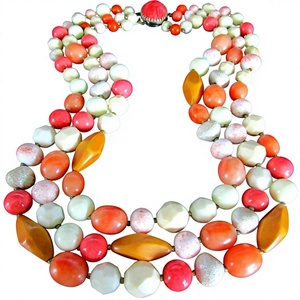 Collar de Diseño Acrílico Personalizado, Novedad 2026, Collar con Colgante de Resina Hecho a Mano para Mujer, Joyería al por Mayor para Navidad y Otras Ocasiones - Product Image 4