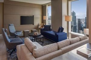 Hyatt Regency <span class=keywords><strong>Seattle</strong></span> 4-звездочный отель роскошный набор мебели для представительского люкса одноместный двухместный номер по индивидуальному заказу столовый стул из массива дерева - Product Image 5