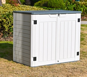 Boîte <span class=keywords><strong>de</strong></span> rangement extérieure <span class=keywords><strong>Armoire</strong></span> <span class=keywords><strong>de</strong></span> hangar étanche 27 Cuft pour outils <span class=keywords><strong>de</strong></span> <span class=keywords><strong>jardin</strong></span> <span class=keywords><strong>Tondeuse</strong></span> à vélo enfant - Product Image 3