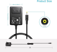 Adaptateur d'alimentation universel USB-C 10W 5V 2A avec 9 embouts pour routeur, boîtier TV, mini-ventilateur, bande LED, haut-parleur et électronique domestique