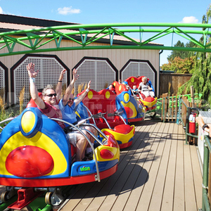 Atracciones de feria, montaña rusa giratoria, montaña rusa de parque de atracciones, montaña rusa para niños - Product Image 3