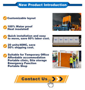 Proveedor de casas móviles de otras casas prefabricadas de lujo de Guangzhou Casas de 40 pies Casa contenedor prefabricada portá - Product Image 6