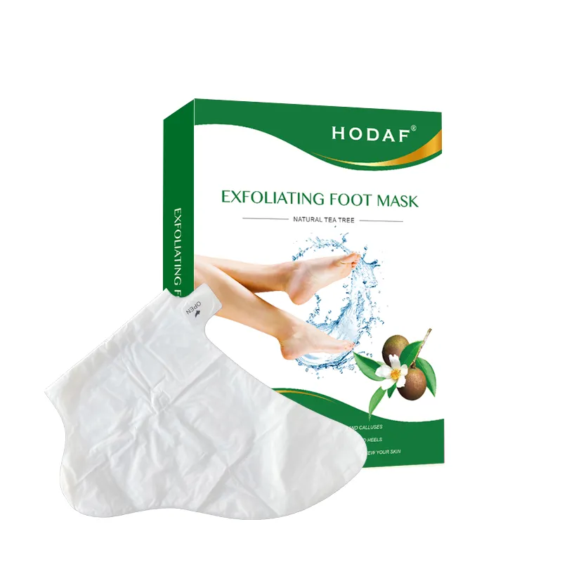 soft foot mask SPA legs socks exfoliating nourishing care foot mask for female male at home OEM private label
