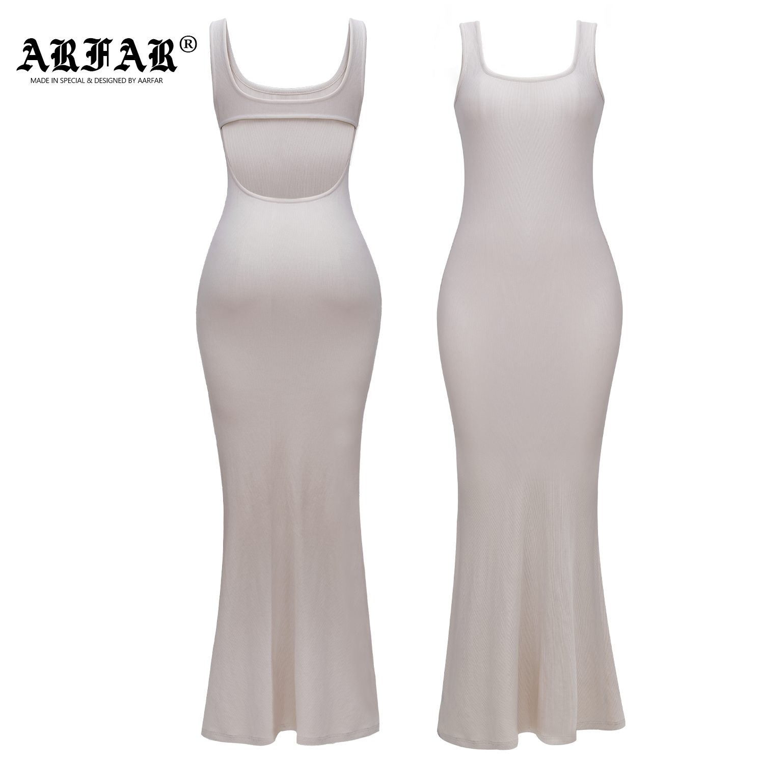 Пользовательский логотип 2023 ребристые Сексуальные Платья повседневные летние высококачественные сексуальные скимперы Длинное Платье Макси