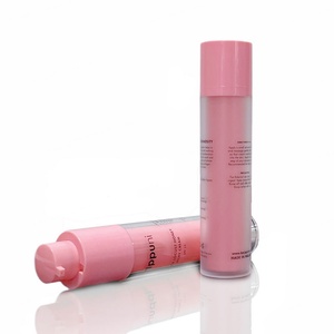 Custom Pink Refillable 15ml 30ml 50ml Serum Plastic Cosmetics Lotion Twist Rotary Airless <b>Pump</b> <b>Bottle</b> for Skincare with <b>Pump</b> - Product Image 1